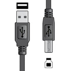 USB 2.0 Type A Plug to Type A Socket Leads USB 2.0 type A plug to type