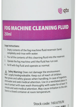 Smoke Machine Cleaning Fluid 250ml