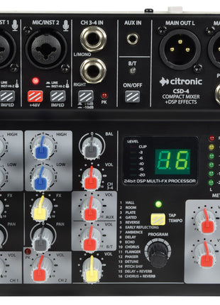 Citronic CSD-4 Compact Mixer