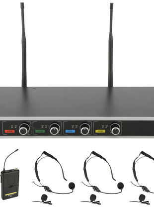 Chord NU4 Quad UHF Wireless System Beltpack