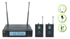 Q-Audio QWM 1960 BP Wireless bodypack and mics system