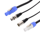 LEDJ 5m Combi 5-Pin DMXPowerCON Cable Lead