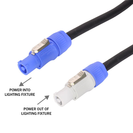 LEDJ 1.5m Neutrik PowerCON Cable Lead - 1.5mm H07RN-F