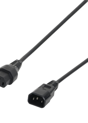 IEC Lock+ Locking IEC Cable 1M C14 IEC - C13 IEC