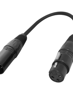 LEDJ 5-Pin Male - 3-Pin Female DMX Converter Cable Lead