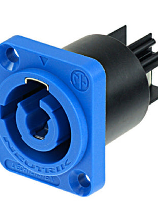 Neutrik PowerCON A-type Chassis Connector Blue NAC3MPA-1