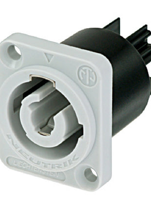 Neutrik PowerCON B-type Chassis Connector Grey NAC3MPB-1