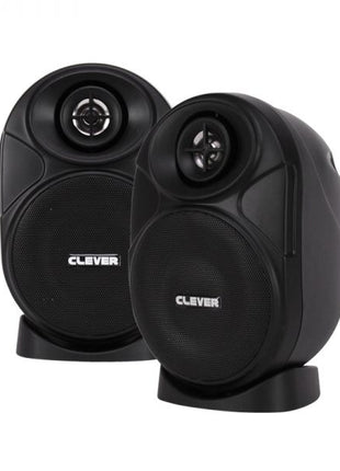 Clever Acoustics BGS 20T Black 100V Speakers (Pair)