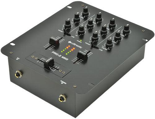 Citronic PRO-2 MKII 2-Channel DJ Mixer