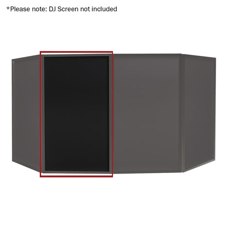 Equinox DJ Screen Black Replacement Lycra Cloth (single)