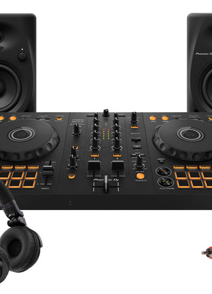 Pioneer DJ DDJ-FLX4 Beginner DJ Package setup image