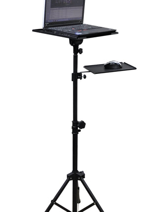 Portable Tripod Laptop Stand with Mouse Shelf