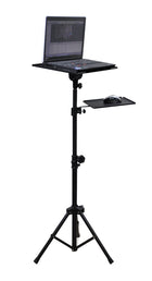 Portable Tripod Laptop Stand with Mouse Shelf