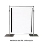 Global Truss Clear PVC Shield - 1.5m x 2m