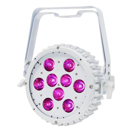 LEDJ Intense 9HEX10 LED Slim Par White Housing