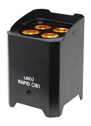 LEDJ Rapid QB1 RGBA (Black Housing)