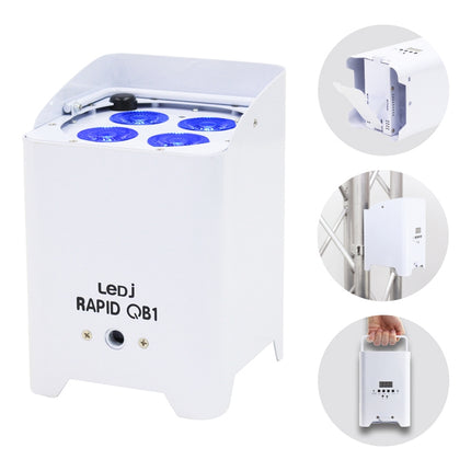 LEDJ Rapid QB1 RGBW (White Housing)