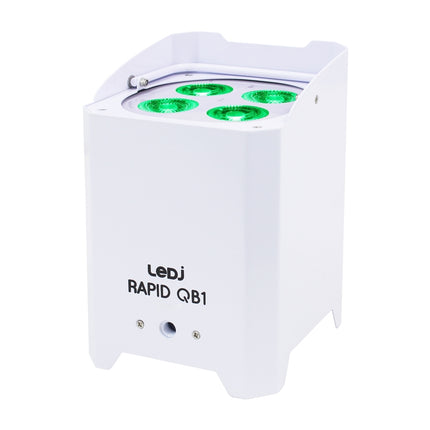 LEDJ Rapid QB1 RGBA IP (White Housing)