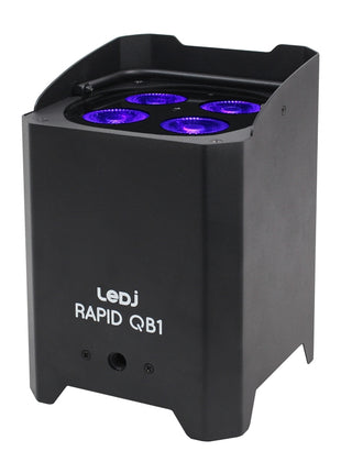 LEDJ Rapid QB1 HEX IP (Black Housing)