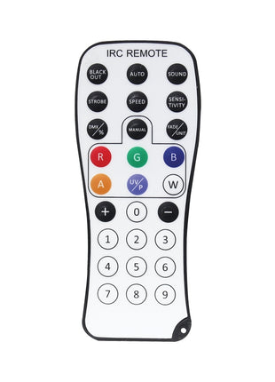 LEDJ IR Remote for Various Fixtures