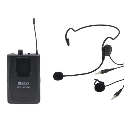 W-Audio DM 800BP Add On Beltpack Kit (863Mhz-865.0Mhz)