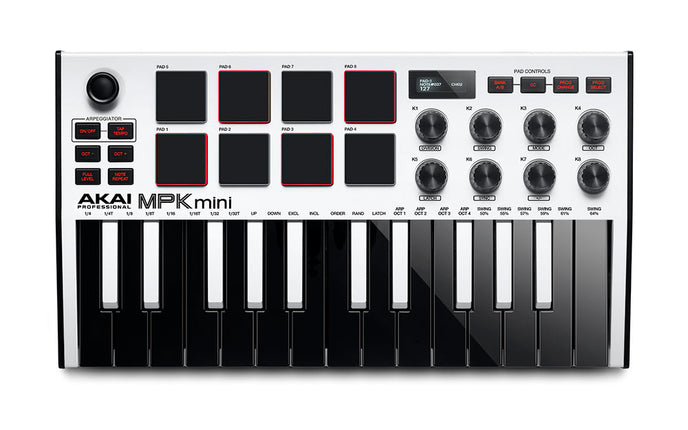 Akai MPK Mini Mk3 White