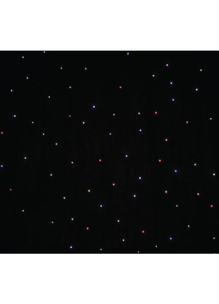 LEDJ PRO 6 x 3m Tri LED Black Starcloth System