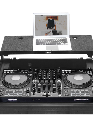 UDG Flightcase Pioneer DDJ-FLX10 Laptop & Wheels