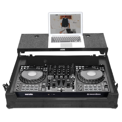 UDG Flightcase Pioneer DDJ-FLX10 Laptop & Wheels