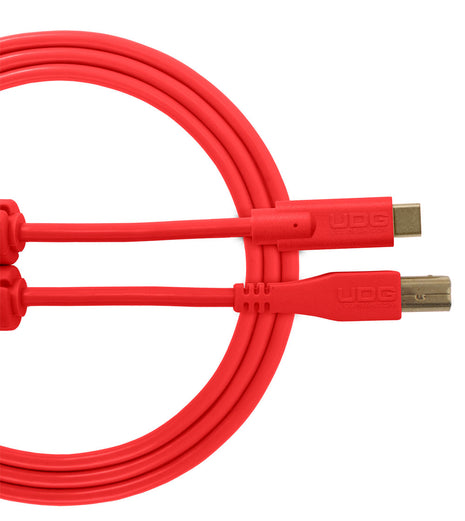 UDG USB C to USB B cable - Red (U96001RD)