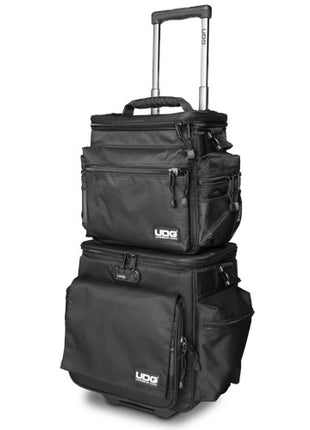 UDG Ultimate SlingBag Trolley Set DeLuxe Black Orange Inside U9679BL