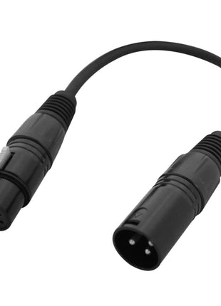 LEDJ 3-Pin Male to 5-Pin Female DMX Adaptor Cable Lead