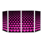 Equinox DJ Screen Heart Design Lycra (4 Pack)