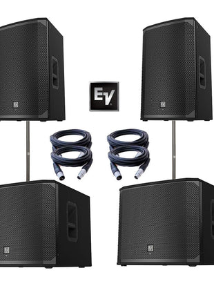 Electro-Voice EKX Dual EKX12P  EKX15SP Power Pack