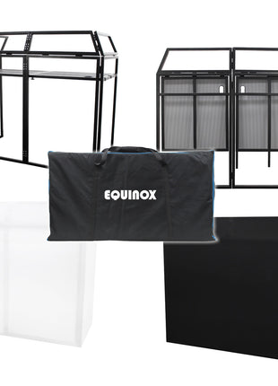 Equinox Aluminium Lightweight DJ Booth System Mk2