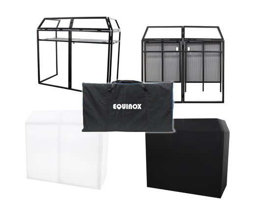 Equinox Aluminium Lightweight DJ Booth System Mk2