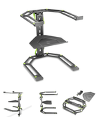 Gravity LTS 01 B Laptop Stand with Table Clamp and Tray