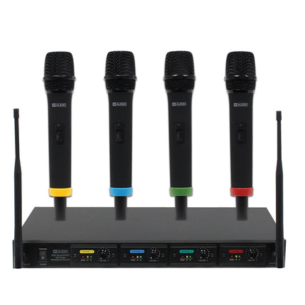 W-Audio RM Quartet Handheld Radio Microphone System