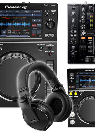 Pioneer DJ XDJ-700 & DJM-450 + HDJ-X5 Package