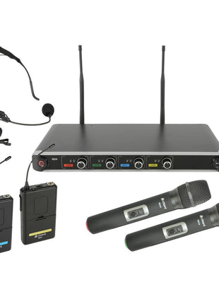 Chord NU4 Quad UHF Wireless System Combo