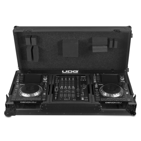 UDG Ultimate Flight Case Set Denon DJ SC5000 X1800 Black Plus U91046B