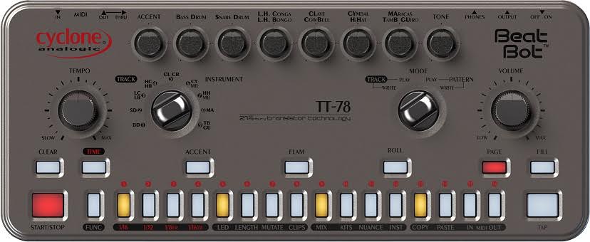 Cyclone Analogic TT-78 Beat Bot Modelled drum machine