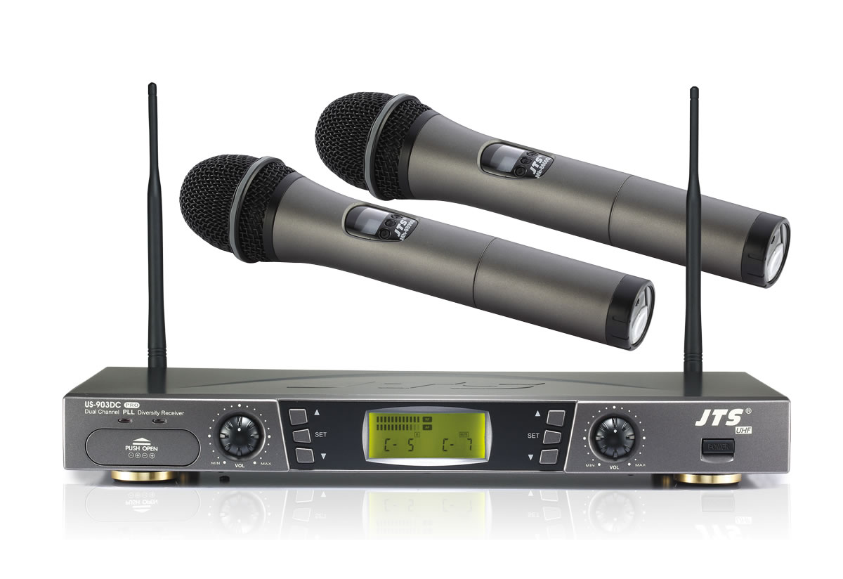 JTS US 903DC Pro Twin Handheld