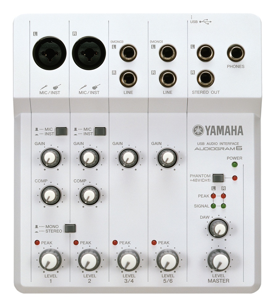 Yamaha AG06 USB audio interface - djkit.com