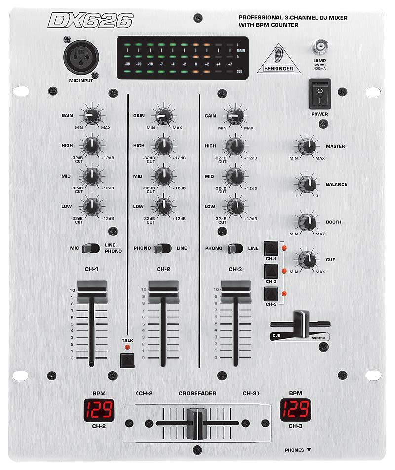 Behringer DX626 Mixer B-Stock - Djkit.com