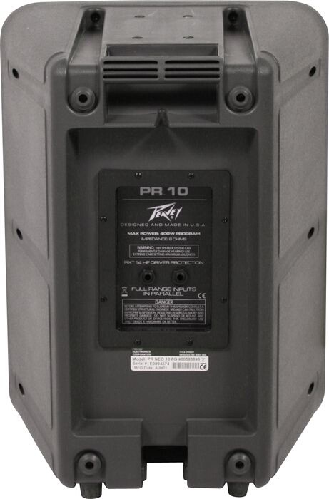 Peavey PR15 15 in Passive PA Speakers Bundle