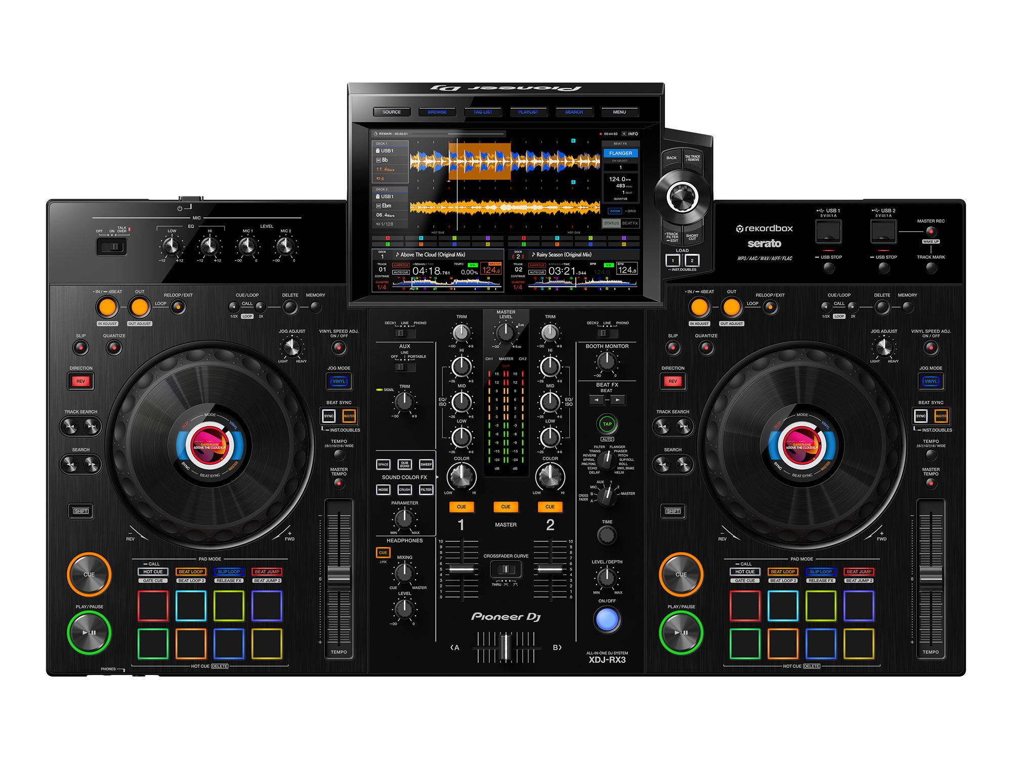Pioneer DJ XDJ-RX3 Standalone Rekordbox/Serato DJ Controller