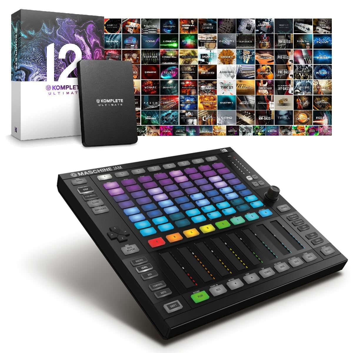 Native Instruments Maschine Jam with Komplete 12 Ultimate