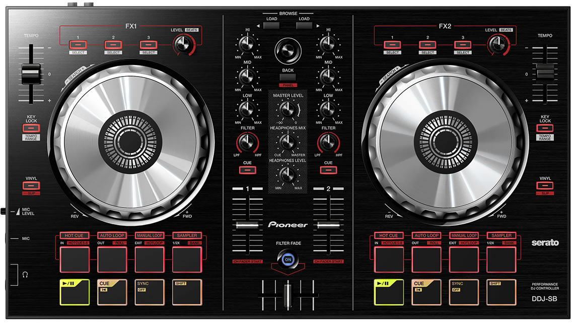 Pioneer DDJ-SB Serato DJ Controller - Black