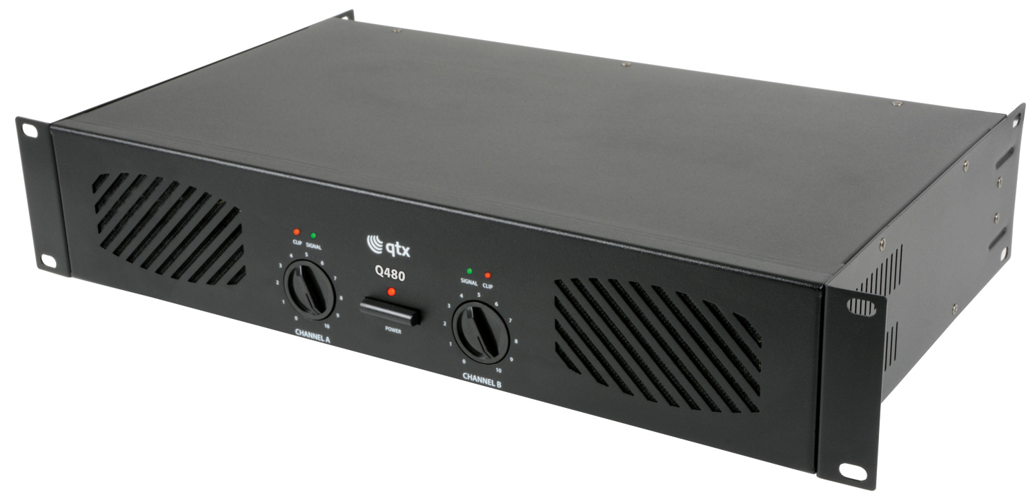 QTX Q Series Stereo Power Amplifier